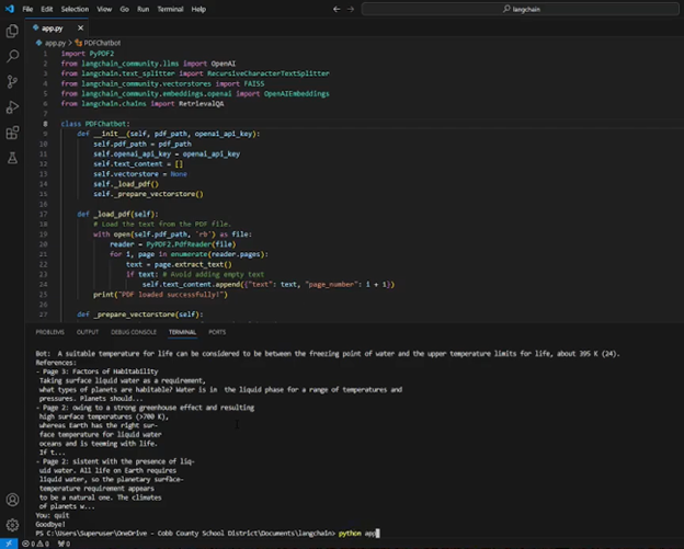 Chatbot Using Domain Knowledge